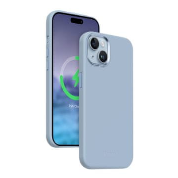 Crong Color Cover LUX Magnetic - MagSafe maskica za iPhone 15 Plus (plava)
