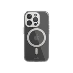 Moshi iGlaze MagSafe - maskica za iPhone 15 Pro (srebrna)
