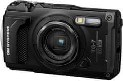 Olympus OM SYSTEM Tough TG-7 fotoaparat, crni