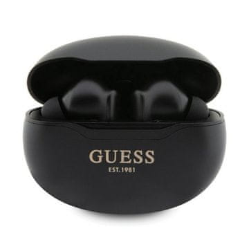 Guess True Wireless Classic EST BT5.3 - TWS slušalice + torbica za punjenje (crne)