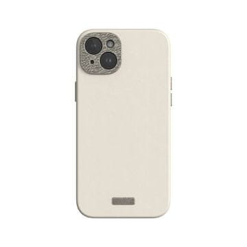 Moshi Napa MagSafe - kožna futrola za iPhone 15 Plus (bijela)