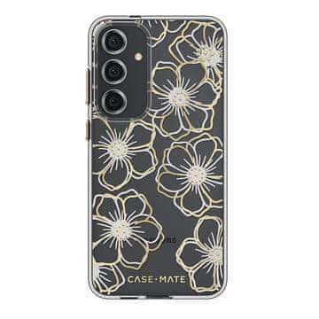 case-mate Floral Gems - maskica za Samsung Galaxy S24+ (zlatna)