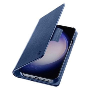 CellularLine futrola za knjige - futrola za Samsung Galaxy S24 (mornarsko plava)