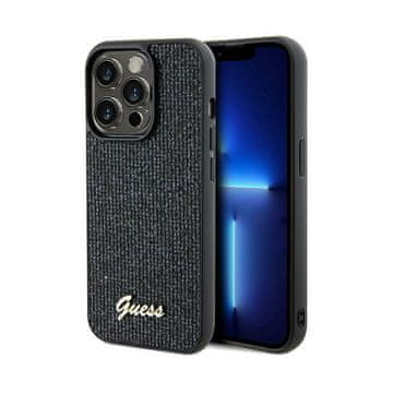 Guess Disco Metal Script - maskica za iPhone 14 Pro (crna)