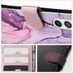 Tech-protect Wallet preklopna maska za Samsung Galaxy A55 5G, marble