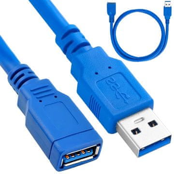 Verkgroup USB 3.0 produžni kabel 1,5m