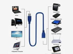 Verkgroup USB 3.0 produžni kabel 1,5m