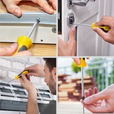 Rebel TOOLS Komplet 8 ergonomskih izvijačev