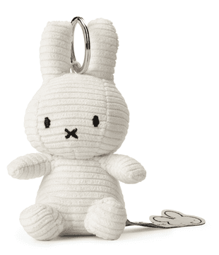 Bon Ton Toys Miffy Corduroy zeko, privjesak za ključeve, bijela (789)