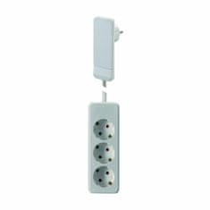 Bachmann produžni kabel s ravnim utikačem 3x220V 1,5m RAVNI UTIKAČ bijeli 933.007