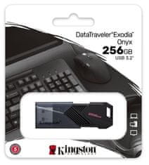 Kingston DataTraveler Exodia Onyx, USB stick, 256 GB (DTXON/256 GB)