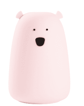  Rabbit & Friends meko svjetlo, medvjed, ružičasta, USB-C punjenje