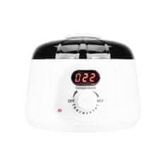 ACTIVESHOP Pro Wax grijač za vosak s termostatom, 400 ml, 120 W, bijeli