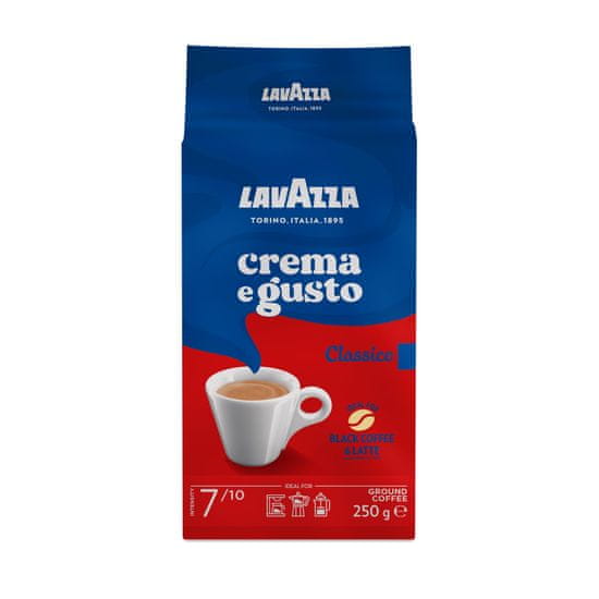 Lavazza Crema e Gusto mljevena kava, vakum, 250 g