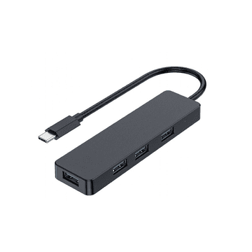 Gembird USB-C razdelilnik s 4 priključka UHB-CM-U3P4-01