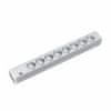 Bachmann razdjelni stalak 8x220V PVC 2m sivi 333.601