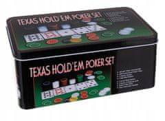 Kruzzel Texas Holdem poker set od 200 žetona