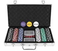 Kruzzel Texas Holdem poker set 300 žetona u alu. kofer