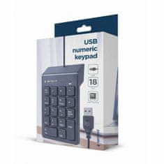Gembird numerička tipkovnica KPD-U-03 crna