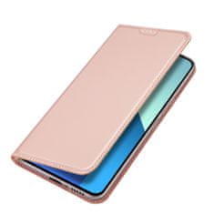 Dux Ducis Skin Pro preklopna maska za Xiaomi Redmi Note 13 4G, ružičasta
