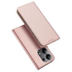 Dux Ducis Skin Pro preklopna maska za Xiaomi Redmi Note 13 4G, ružičasta