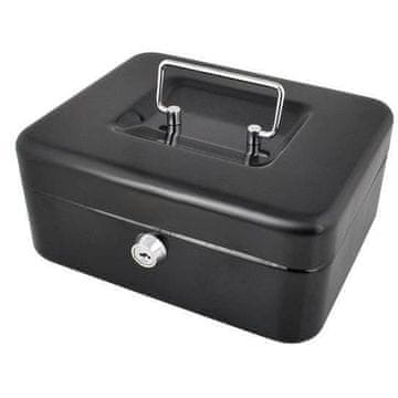 MG Money Box sef s ključem 20x16 cm, crno