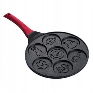 MG Pancakes Animals tava za palačinke 26cm, crno