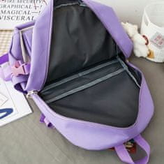 MG School Bag školski ruksak s priborom, ljubičasta