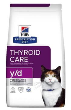 Hill's Hill's thyroid care y/d - takva hrana za mačke - 3 kg