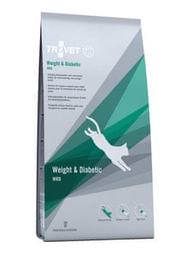 Trovet TROVET Weight & Diabetic - suha hrana za mačke, piletina i riža, 3 kg