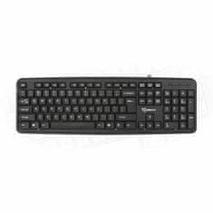 S-box USB tipkovnica crna K-14/HR