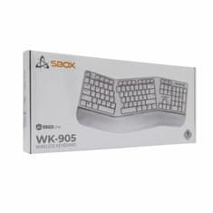 S-box bežična tipkovnica ERGO bež SLO WK-905