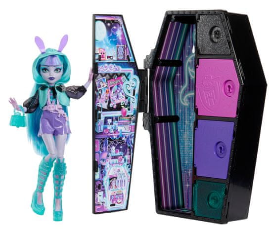 Monster High Skulltimate Secrets HPD59 Neon Twyla čudovište