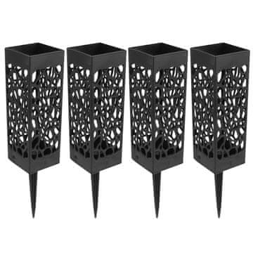 Vixson Solarne LED vrtne svjetiljke (2 kom), vanjska dekorativna rasvjeta za dvorište i terasu, vodootporne | GARDENIAS