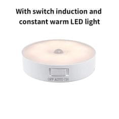 HOME & MARKER® Pametna LED svjetiljka sa senzorom pokreta, noćna lampa za hodnik i kupaonicu | LUMISIGN