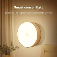 HOME & MARKER® Pametna LED svjetiljka sa senzorom pokreta, noćna lampa za hodnik i kupaonicu | LUMISIGN