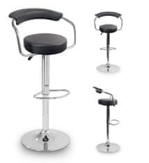 Aga Bar stolica MR2037 Crna