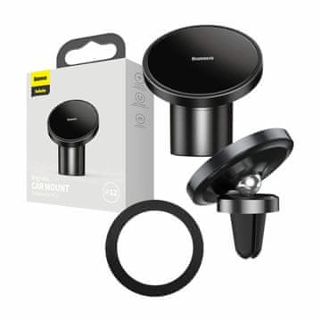 BASEUS Magnetski držač za telefon u automobilu MagSafe crni C40141501113-00