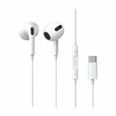 BASEUS slušalice + mikrofon Encok C17 bijele s USB-C NGCR010002