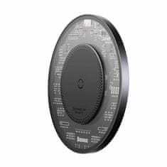 BASEUS bežični punjač 15W QI prozirni CCJJ050001