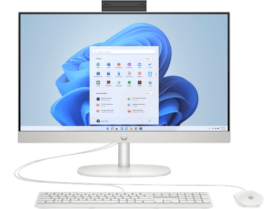 HP 24-cr0058ny AIO računalo, R3-7320U, 8GB, SSD512GB, 23,8FHD, W11H (9R7Y9EA#BED)