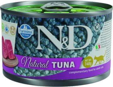Farmina Farmina n&d cat natural tuna - mokra hrana za mačke - 140 g