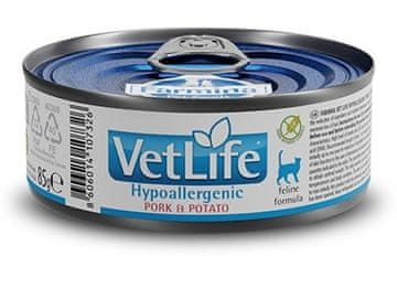 Farmina Farmina vet life hypoallergenic svinjetina & krumpir - mokra hrana za mačke - 85 g