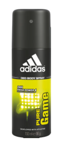 Adidas Pure Game dezodorans u spreju, 150 ml