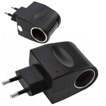 aptel Univerzalni strujni adapter 230V na 12V auto utičnica 2