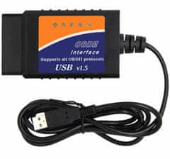 aptel ELM327 OBD2 USB univerzalna autodijagnostika