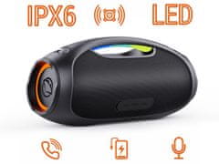 SPK320 prijenosni zvučnik, Bluetooth 5.3, 120W, Multi Link, baterija, RGB LED, IPX6, crna (Eclipse Black)
