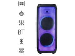 Manta SPK1202B250 KRIOS karaoke zvučnik, Bluetooth 5.0, TWS, Equalizer, baterija, Super Bass, USB/SD/AUX/MIC