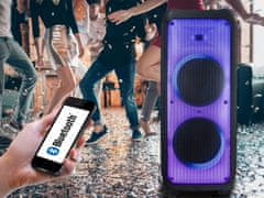 Manta SPK1202B250 KRIOS karaoke zvučnik, Bluetooth 5.0, TWS, Equalizer, baterija, Super Bass, USB/SD/AUX/MIC