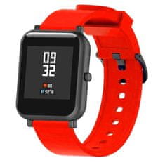 BStrap Silicone V4 remen za Xiaomi Amazfit GTR Mini, red